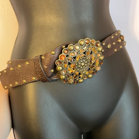 Leatherock | Accessories | Leatherock Usa Brown Leather Belt  display picture 1